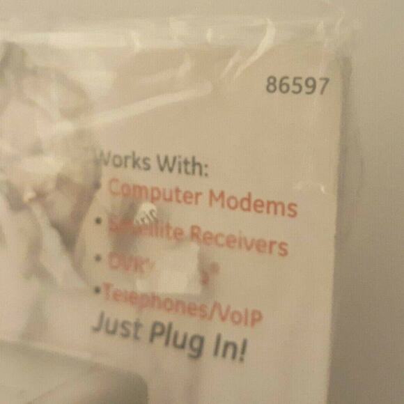 GE Instajack 86597 Wireless Phone Jack System Satellite DVR Computer Modems - Picture 4 of 6